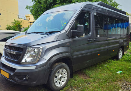 Rent a 12-Seater Urbania Traveller