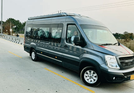 Rent a 12-Seater Urbania Traveller