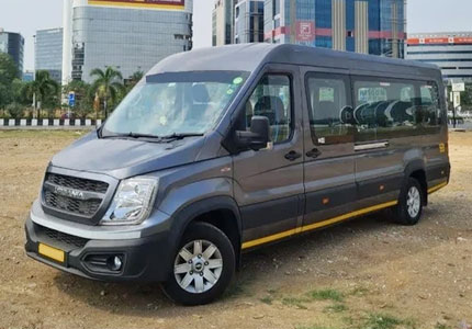 Rent a 12-Seater Urbania Traveller